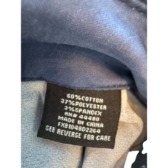 Tinsel Women's Ankle Pants Size 29 Raw Hem Stretch 26" Inseam Blue - Picture 6 of 6